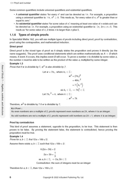 Atar Notes VCE Specialist Mathematics Units 1&2 Notes
