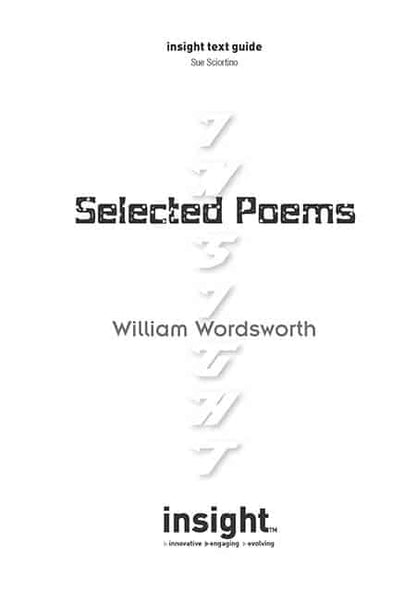 Selected Poems - William Wordsworth - Insight