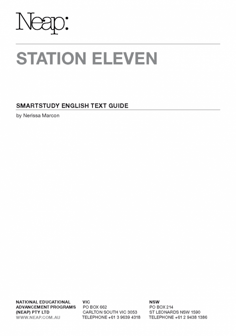 Station Eleven (NEAP)
