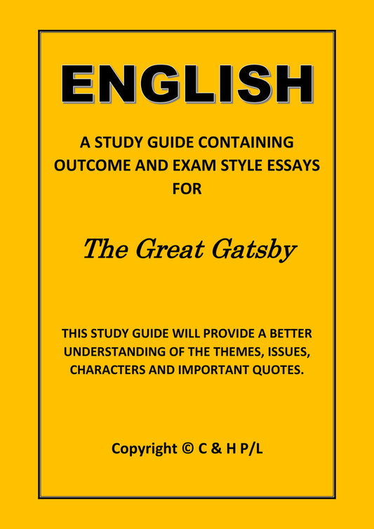 THE GREAT GATSBY (SSRC)