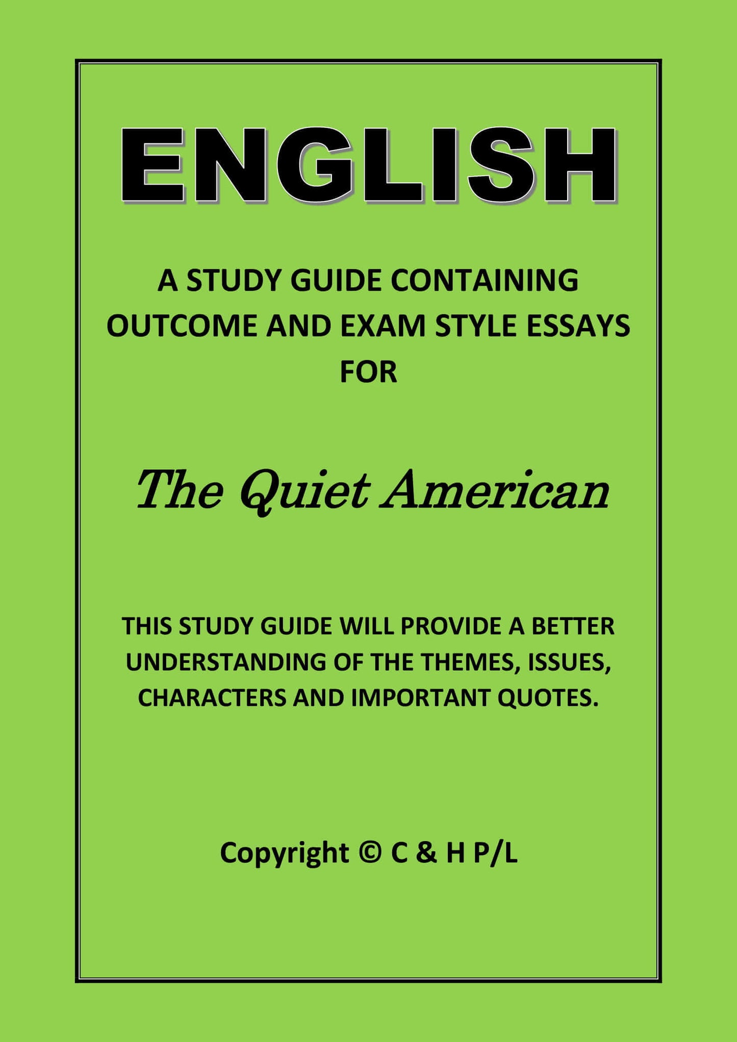 THE QUIET AMERICAN (SSRC)