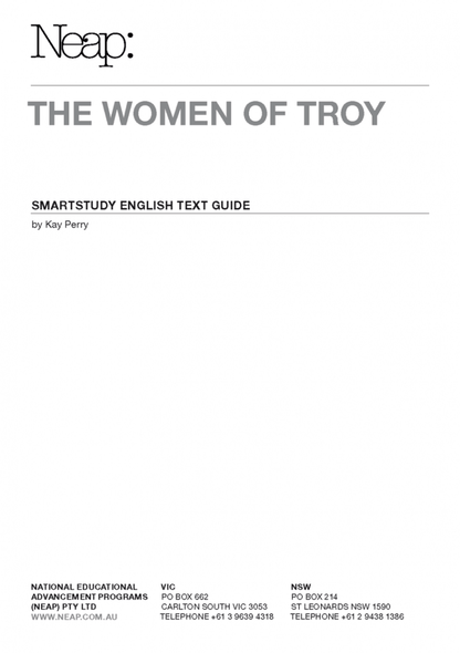 NEAP - The Women of Troy