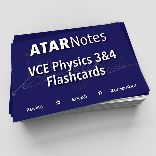 ATAR Notes Flashcards: VCE Physics 3&4