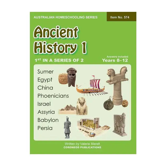 Ancient History 1 (Australian Homeschooling Series) (Item no. 574)