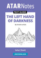 The Left Hand of Darkness - ATAR Notes