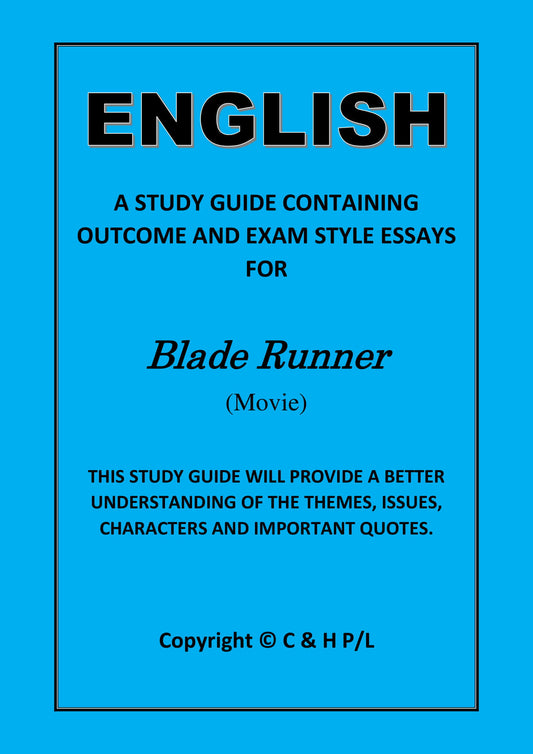 BLADE RUNNER (MOVIE) (SSRC)