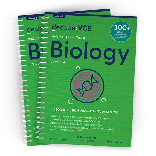 DeCode VCE Biology Units 3&4  Bundle 