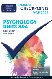 Cambridge Checkpoints VCE Psychology Units 3&4  2025 (Digital only )