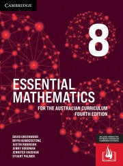 Essential Mathematics for the Australian Curriculum Year 8 Fourth Edition (interactive textbook)