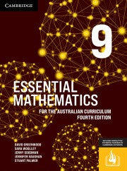 Essential Mathematics for the Australian Curriculum Year 9 Fourth Edition (print and interactive textbook)