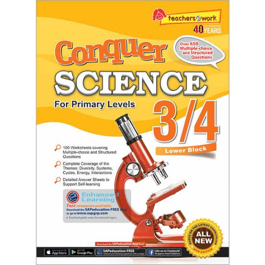 Conquer Science For Primary Levels 3/4