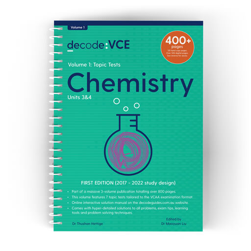 decode: Chemistry Units 3/4 Volume 1 Topic Tests