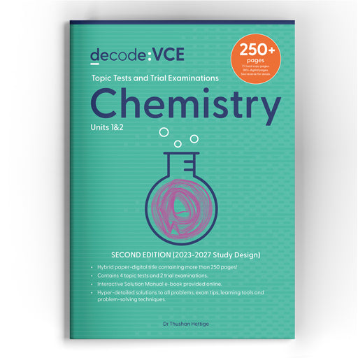 DeCode VCE Chemistry Units 1&2  Vol 2  Trial Exam