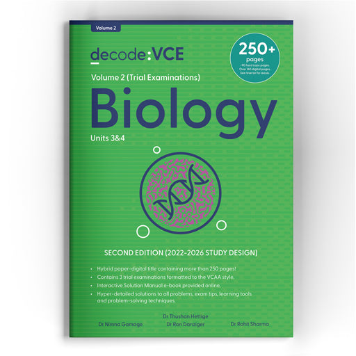 DeCode VCE Biology Units 3&4  Trial Exam (2nd ed)