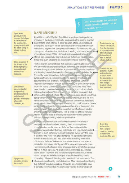 Insight English Year 12  (Clearance)