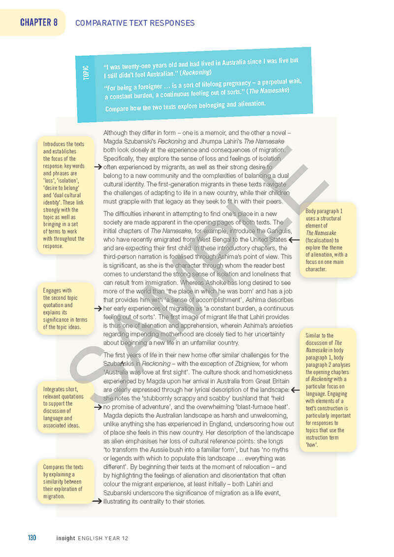 Insight English Year 12  (Clearance)