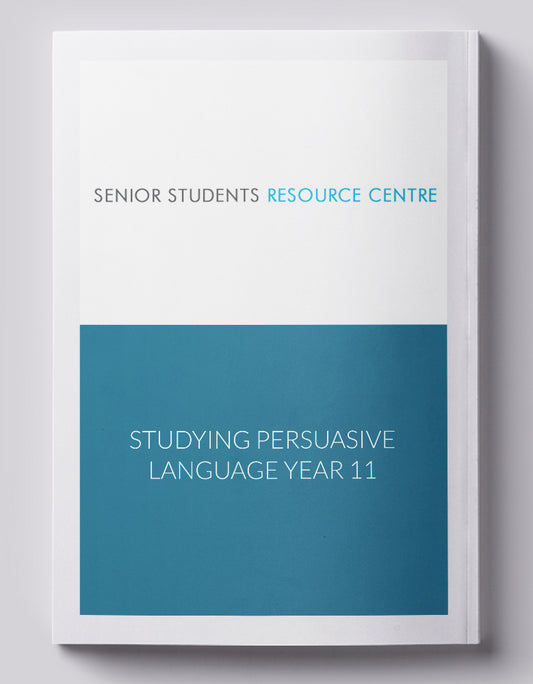 STUDYING PERSUASIVE LANGUAGE YEAR 11 (SSRC)