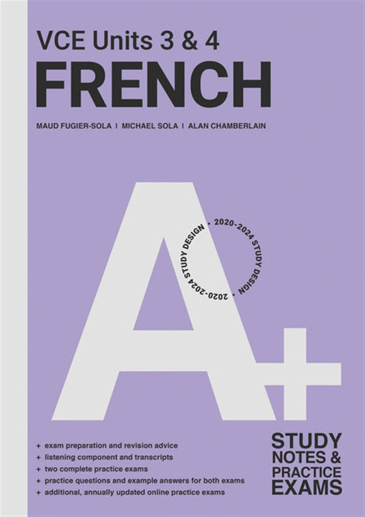 A+ French Notes & Exam Units 3&4