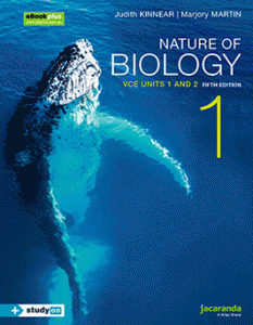 Jacaranda Nature of Biology 1 VCE Unit 1/2 5E Print/eBookPlus + StudyOn