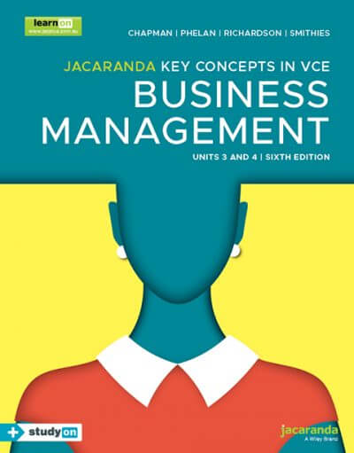 Jacaranda Key Concepts VCE Business Management Unit 3/4 6E LearnOn/Print + StudyOn