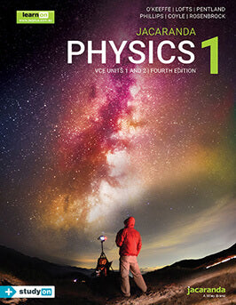 Jacaranda Physics 1 VCE Unit 1/2 4E LearnOn/Print + StudyOn