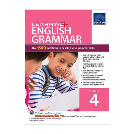 Learning English Grammar Workbook 4