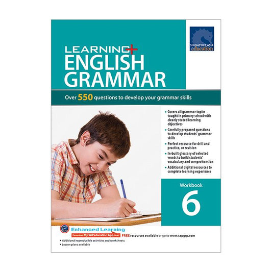 Learning English Grammar Workbook 6