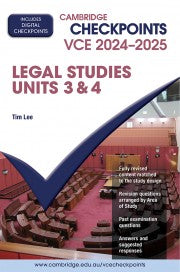 Cambridge Checkpoints Legal Studies Units 3&4 (print & digitl)