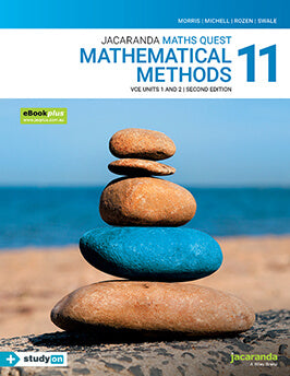 Math Quest 11 Math Methods VCE Unit 1/2 2E Textbook + eBookPlus + StudyOn