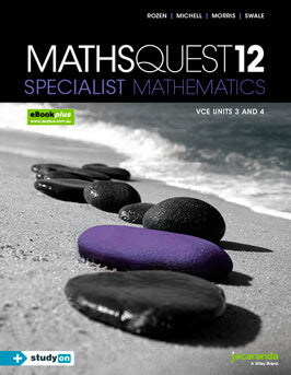 Math Quest 12 Specialist Math VCE Unit 3/4 Textbook + eBookPlus + StudyOn