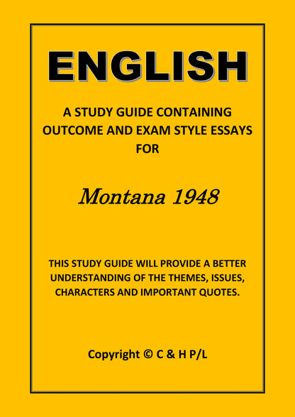 MONTANA 1948 (SSRC)