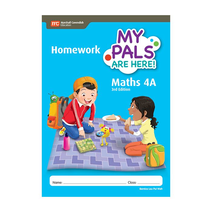 My Pals are Here! Maths Homework Book 4A (3E)