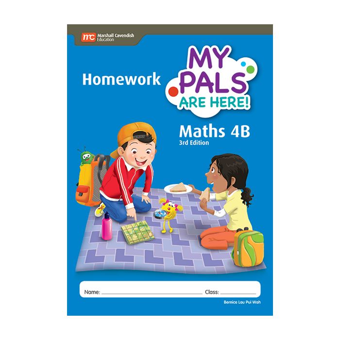 My Pals are Here! Maths Homework Book 4B (3E)