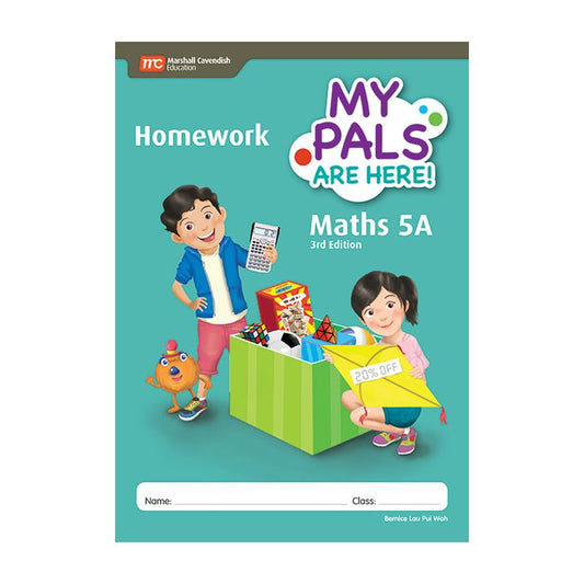 My Pals are Here! Maths Homework Book 5A (3E)