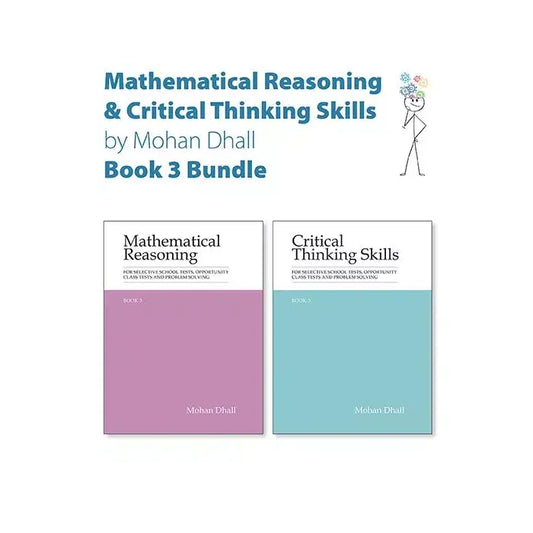 Maths Reasoning + Thinking Skills Book 3 Bundle