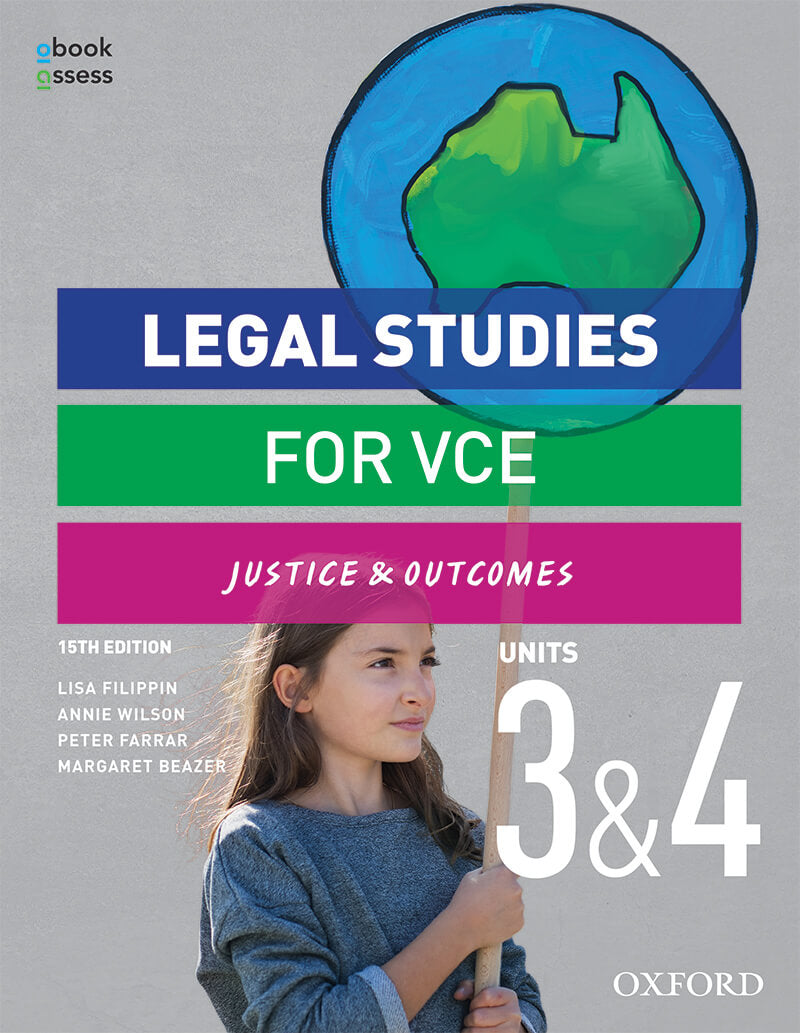 Oxford Legal Studies VCE Unit 3/4 Justice & Outcomes 15E