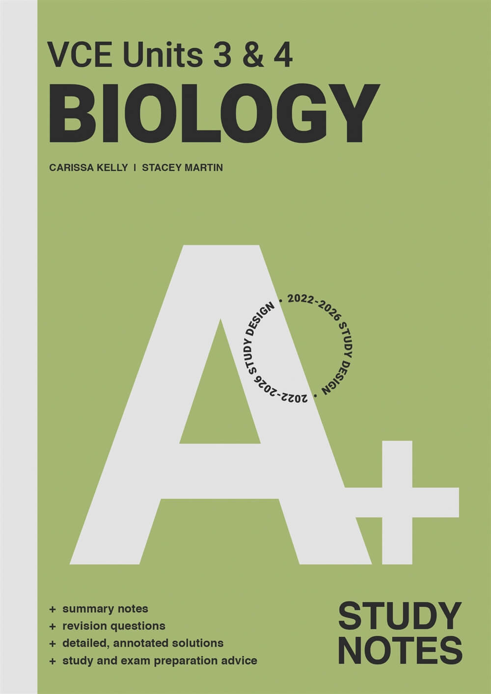 A+ VCE Biology Notes Unit 3&4