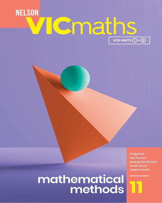 Nelson VICmaths Mathematical Methods 11 Student book