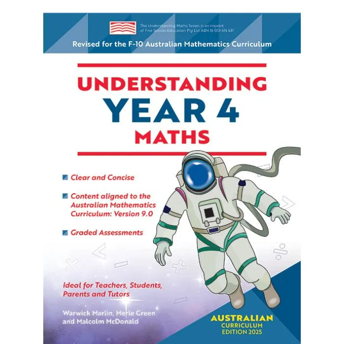 Understanding Maths Year4 - Australian Curriculum (2025 Ed)