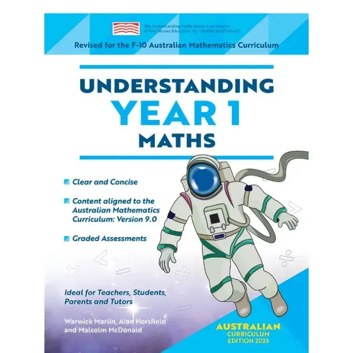 Understanding Maths Year1 - Australian Curriculum (2025 Ed)