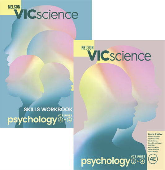 VicScience Psychology VCE 3&4 SB WB Value Pack