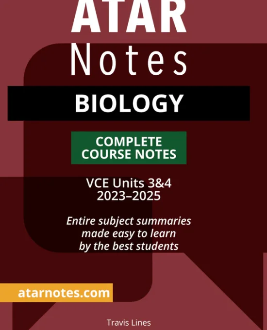 Atar Notes VCE Biology Units 3&4 Complete Course Notes