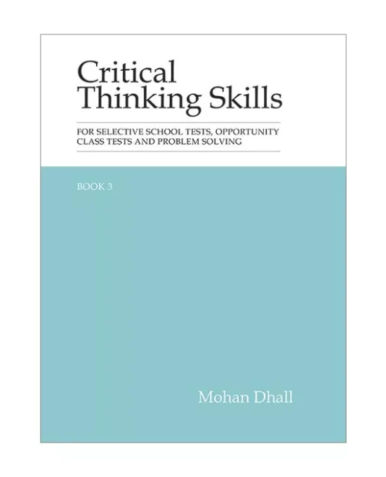 Critical Thinking Skills Book 3